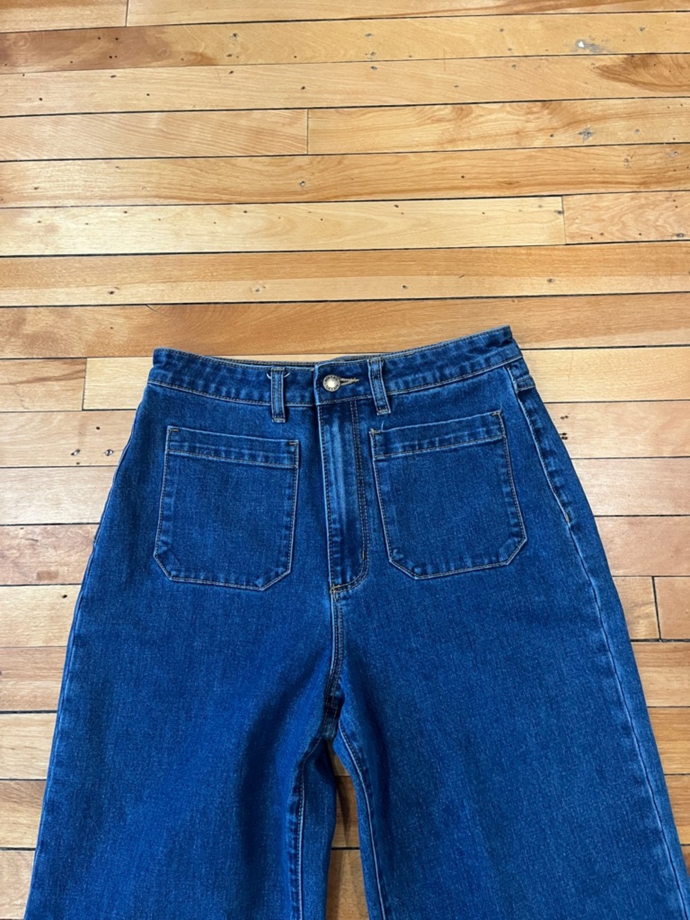 ROLLA’S Sailor wide leg high rise crop - Picture 3 of 11